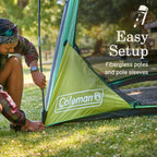 Coleman Skyshade Screen Dome Canopy Tent, 10 X 10 Shade Canopy, Upf 50+ Outdoor Canopy Tent For Camping, Tailgating, And Beach S