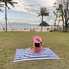 Hzjoyue Outdoor Blanket (71 X 55) -Compact, Lightweight, Sand Proof Pocket Blanket Best Mat For The Beach, Hiking, Travel, Campi