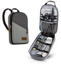Camp Kitchen Cooking Utensil Set Travel Organizer Grill Accessories Portable Compact Gear For Backpacking Bbq Camping Hiking Tra