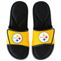 FOCO Pittsburgh Steelers NFL Mens Foam Sport Slide - Team Color, XL(13-14)