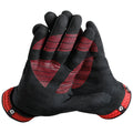 TaylorMade Golf RAIN CONTROL GLOVE (BLACK/RED, MEDIUM/LARGE), BLACK/RED(MEDIUM/LARGE, PAIR)