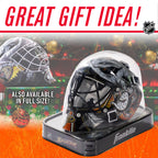 Franklin Sports Anaheim Ducks Nhl Team Logo Mini Hockey Goalie Mask With Case - Collectible Goalie Mask With Official Nhl Logos