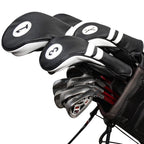 Proactive Sports Vintage Golf Club Head Covers For Driver, Fairway Woods, And Hybrid (1,3,5,X) | Headcovers Fit Up To 460Cc | Cl