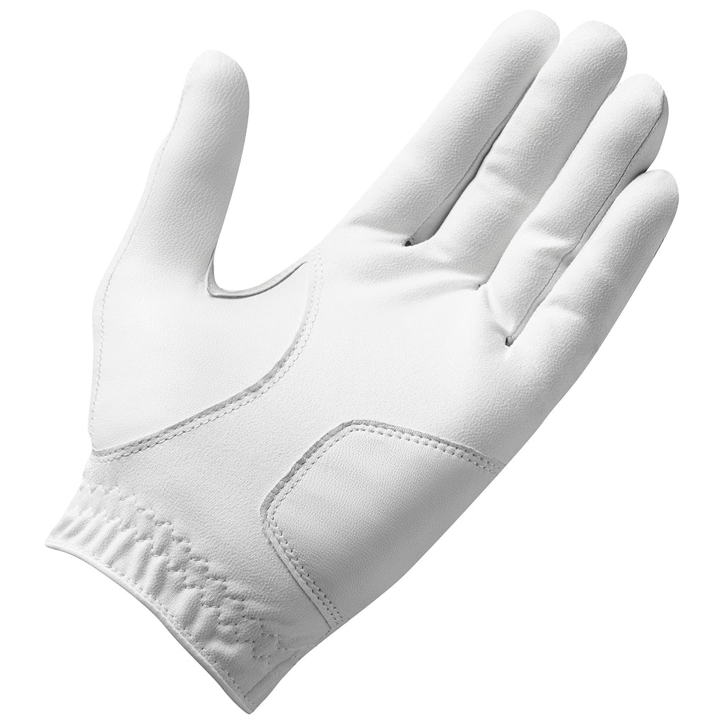 TaylorMade Golf STRATUS TECH GLOVE 2-PACK (WHITE, LEFT HAND, MEDIUM), WHITE(MEDIUM, WORN ON LEFT HAND)
