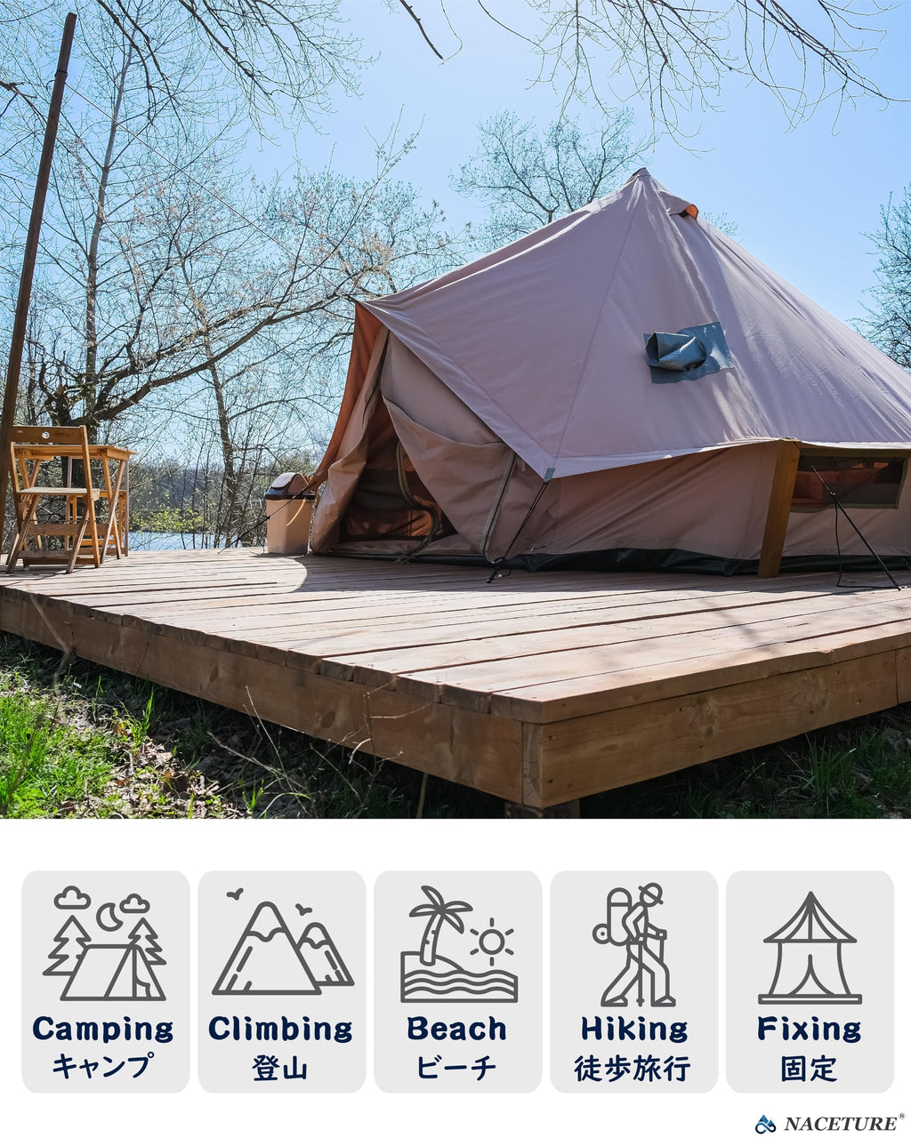 Tent Rope Tightener With Clips - Aluminum Deck Tie Down  Cord Adjuster Tensioners  Tents Tensioner Outdoor Camping Accessoriness