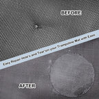 Ifeolo Trampoline Patch Repair Kit 4 Inch Circle On Patches  Repair Trampoline Mat Tear Or Hole In A Trampoline Mat - Pack Of 2