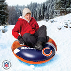Bigmouth Chicago Bears Nfl Fan Gear Outdoor Toys, Officially Licensed - Inflatble Snow Tube With Handles