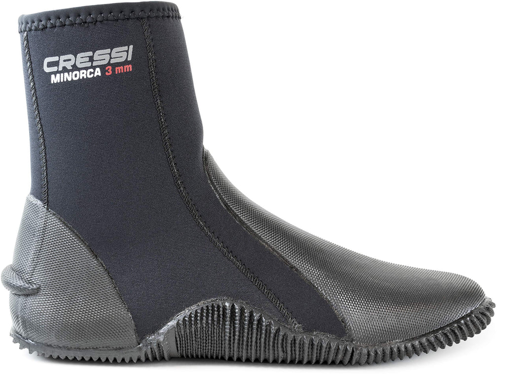 Cressi Minorca Long, Black/Black, 11, Us Man 11 | Us Lady 12