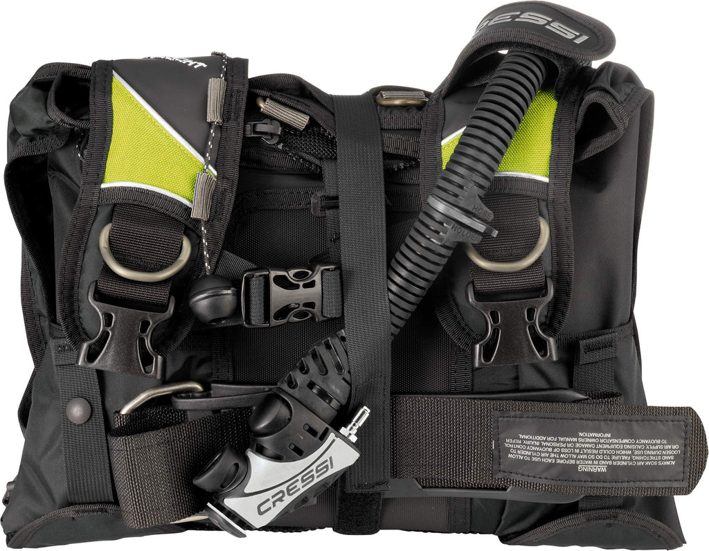 Cressi Travelight, Black/Yellow, Xl