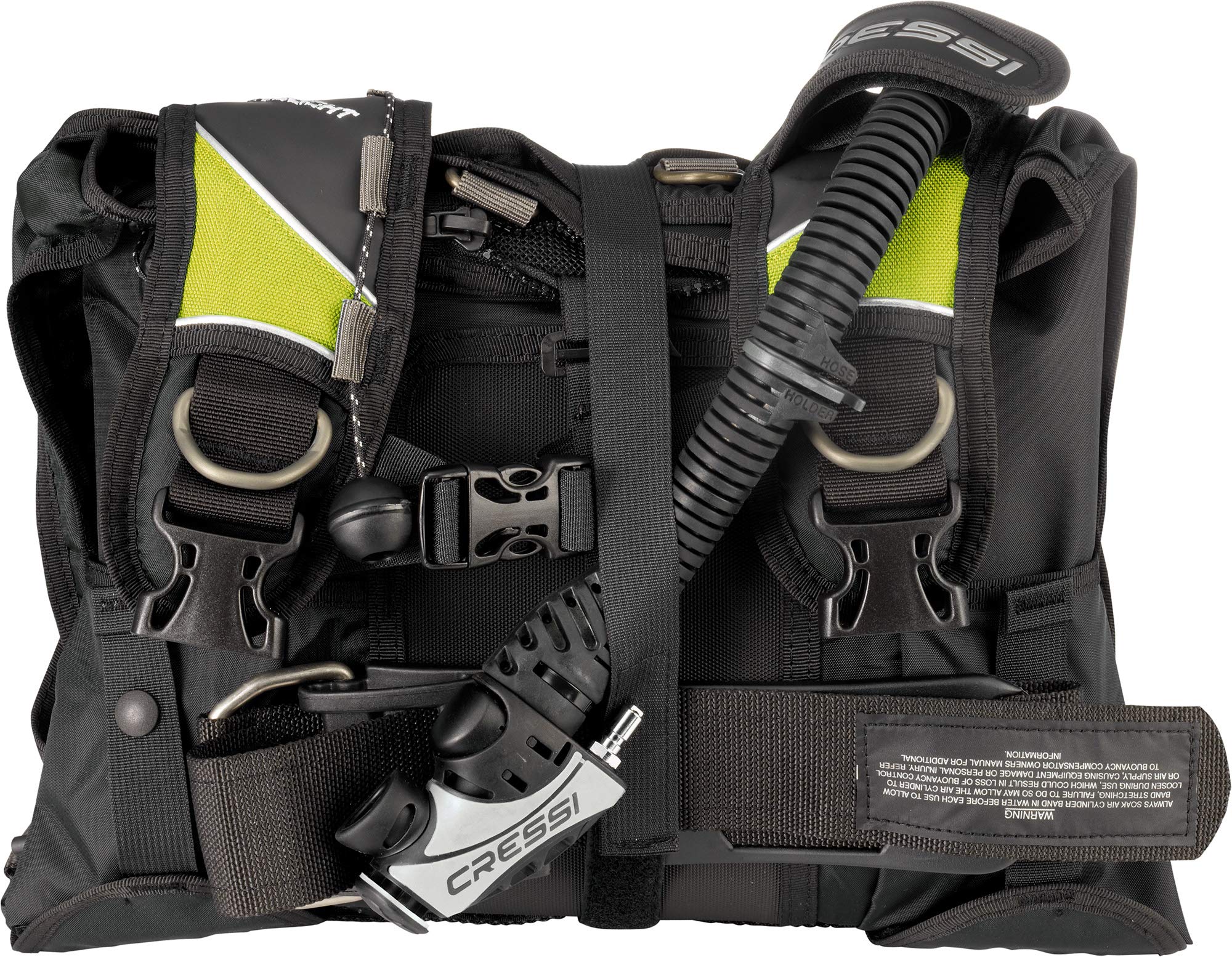 Cressi Travelight, Black/Yellow, Xl