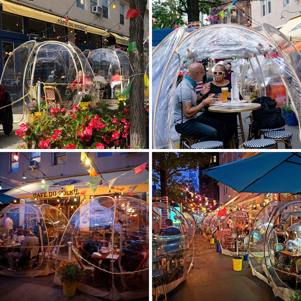 Alvantor Pop Up Bubble Tent - 6 X 6 Instant Igloo Tent - 2-3 Person Screen House For Patios - Large Oversize Weather Proof Pod -