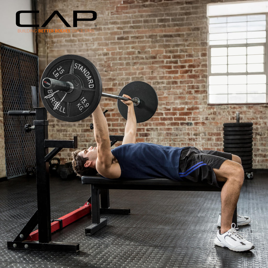 CAP Barbell 2-Inch Olympic Grip Plate, 25-Pounds