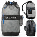 Oceanic Scuba Snorkel Bag, XL Mesh Dive Bag Backpack, Lightweight, Quick-Dry, Padded Straps, Internal Pocket, Ideal for Snorkeli