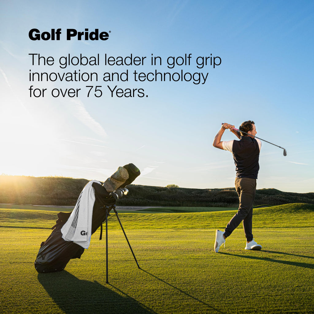 Golf Pride Tour Velvet Golf Club Grip - Best All-Around Grip - Slip-Resistant Durable Rubber with Uniform Plus-Sign Texture - Ju