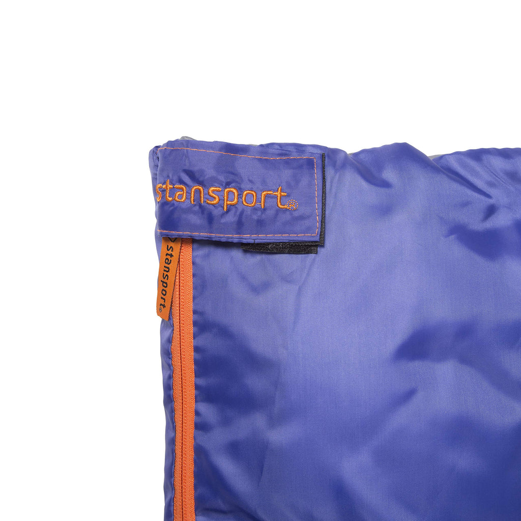 Stansport Redwood Rectangular 30'' X 75'' Sleeping Bag, Blue,Dark Green