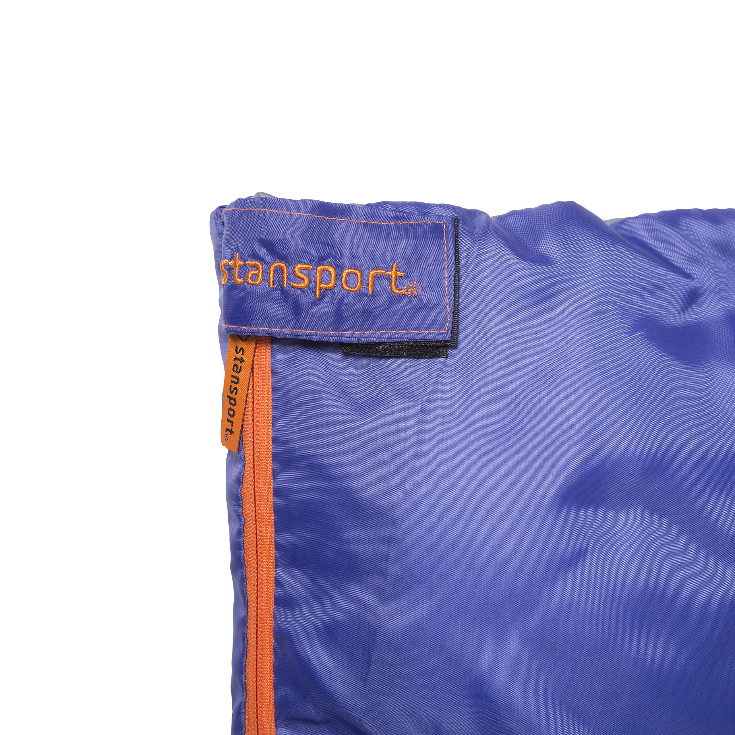 Stansport Redwood Rectangular 30'' X 75'' Sleeping Bag, Blue,Dark Green
