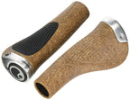 Ergon Gp1-S Biokork Grips: Small, Black/Tan
