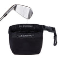 Club Scrub Pro Golf Club And Golf Ball Cleaning Bag, Waterproof Clean Face Technology Liner, Perfectly Dry Microfiber Exterior, 