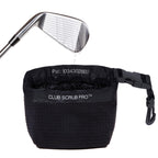 Club Scrub Pro Golf Club And Golf Ball Cleaning Bag, Waterproof Clean Face Technology Liner, Perfectly Dry Microfiber Exterior, 