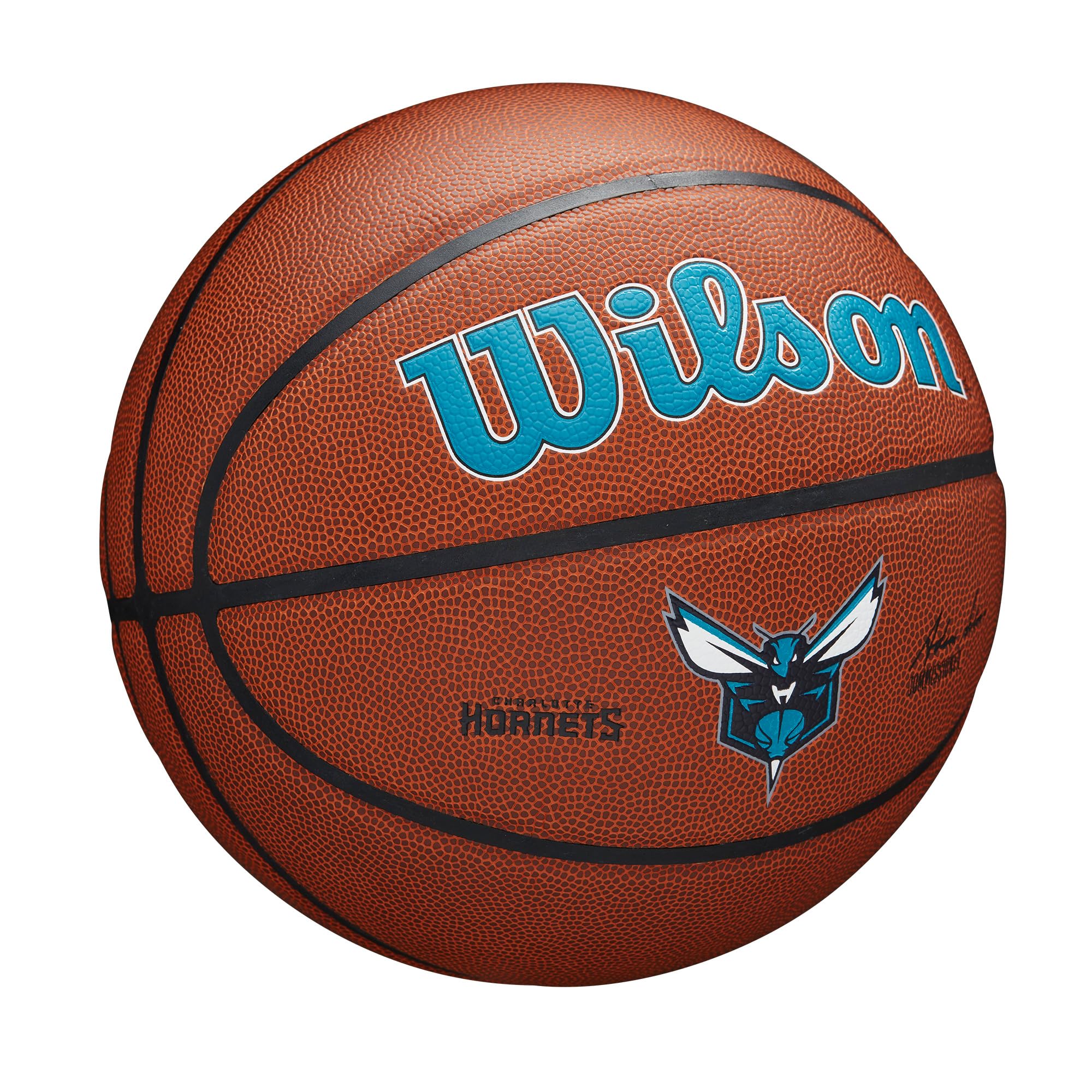 Wilson Nba Team Alliance Basketball - Charlotte Hornets, Size 7-29.5''