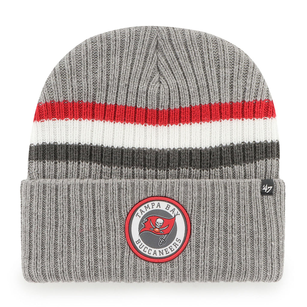'47 Men'S Gray Tampa Bay Buccaneers Highline Cuffed Knit Hat