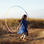 Sarah'S Silks Rainbow Streamer - 8' Long Twirling Ribbon Wand For Kids  Montessori And Waldorf Toys