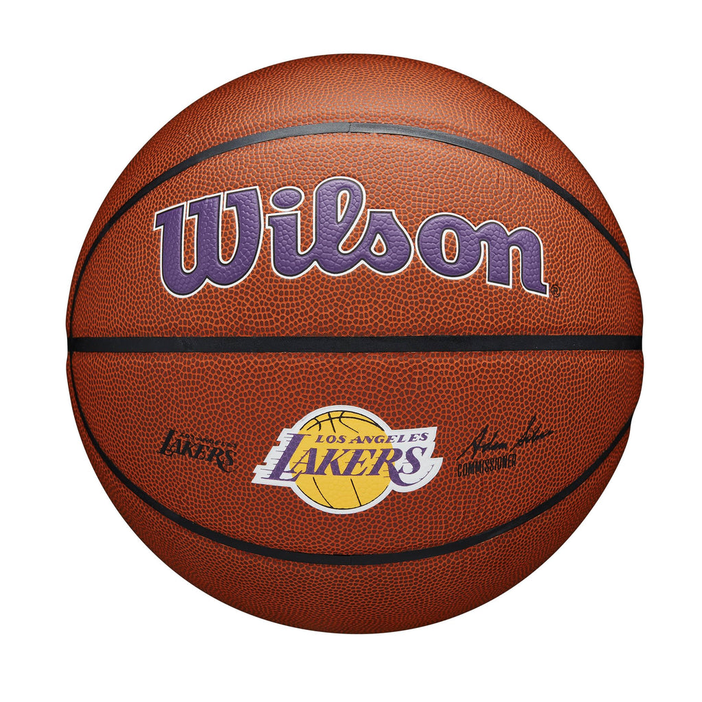 Wilson Nba Team Alliance Basketball - Los Angeles Lakers, Size 7-29.5''