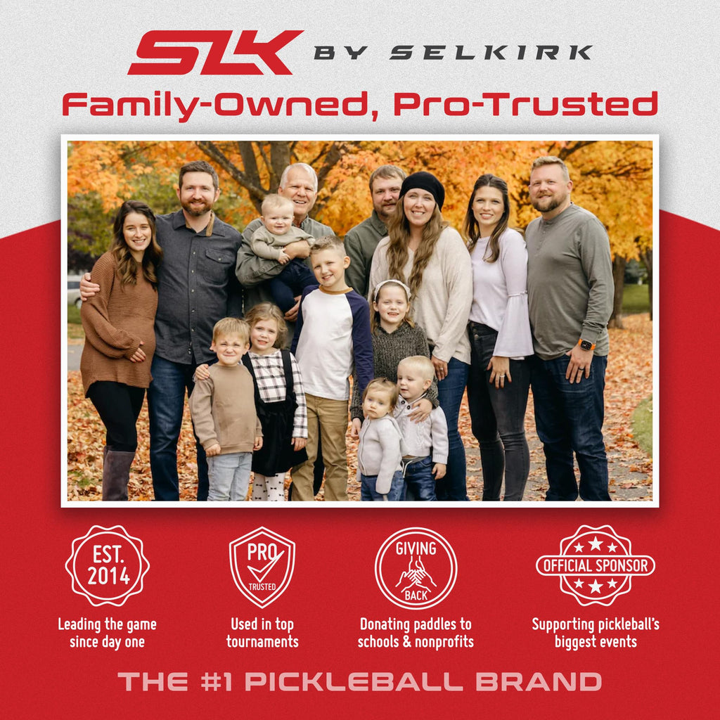 Slk Neo 2.0 By Selkirk Pickleball Paddle  Features A Graphite Face, Sx4 Honeycomb Core, And Spinflex Textured Surface For Tracti
