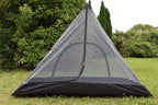Genma0 Ultralight Half Mesh Tent For Tipi Hot Tent 1-2 Person Mesh Camping (2 Person Mesh For 4-6 Person Tipi Tent)