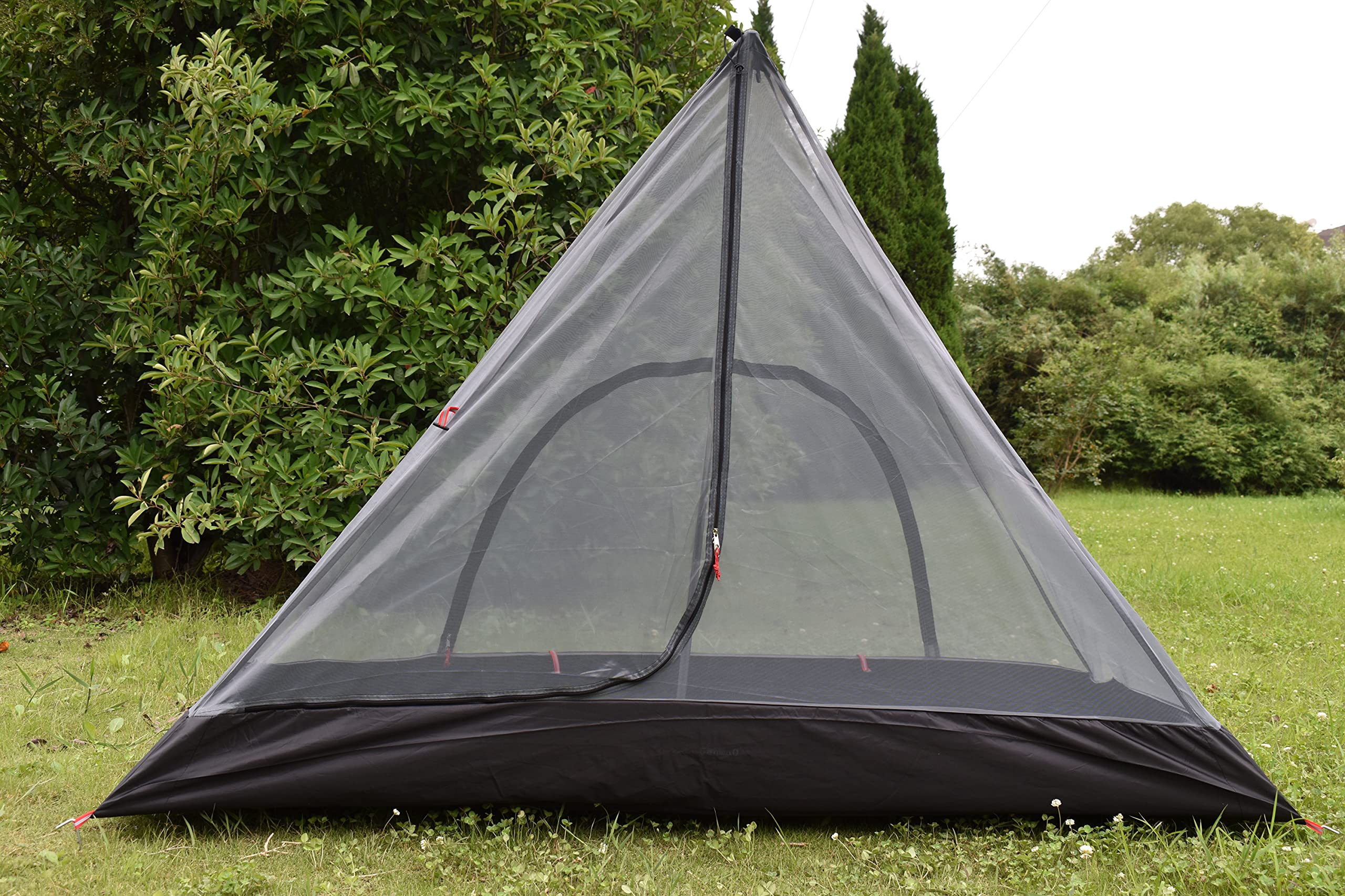 Genma0 Ultralight Half Mesh Tent For Tipi Hot Tent 1-2 Person Mesh Camping (2 Person Mesh For 4-6 Person Tipi Tent)