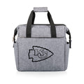 PICNIC TIME Gray Kansas City Chiefs Lunch Cooler