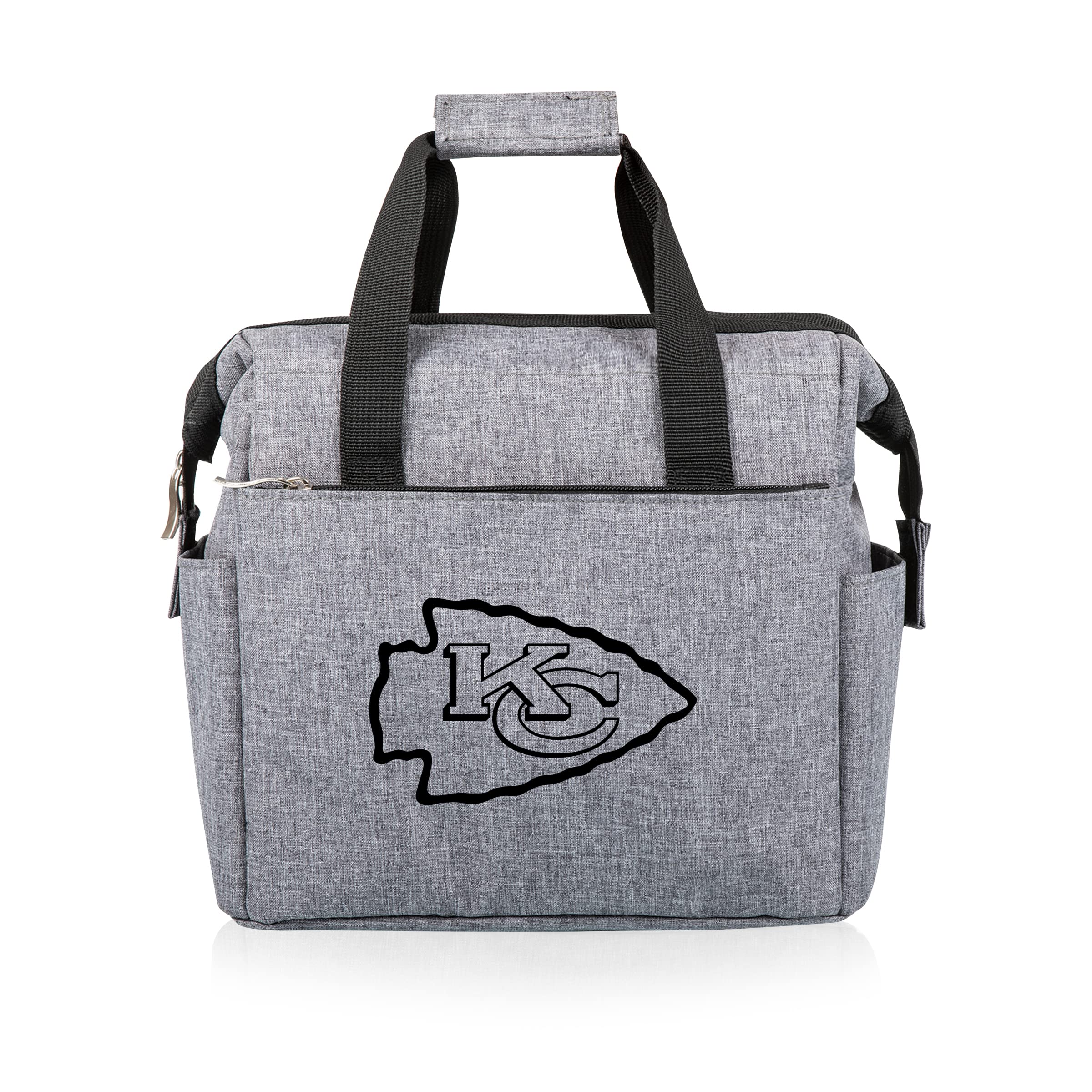 PICNIC TIME Gray Kansas City Chiefs Lunch Cooler