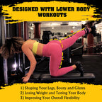 Body Reapers Gym Ankle Strap For Cable Machine, Adjustable Ankle Straps For Working Out, Neoprene Padded For Glute Kickbacks & L