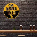 Rico Industries Ncaa Missouri Tigers Classic Shape Cut Pennant - Home And Living Room D  Cor - Soft Felt Ez To Hang