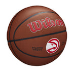 Wilson Nba Atlanta Hawks Purefeel Cover Basketball - Size 7, 29.5''