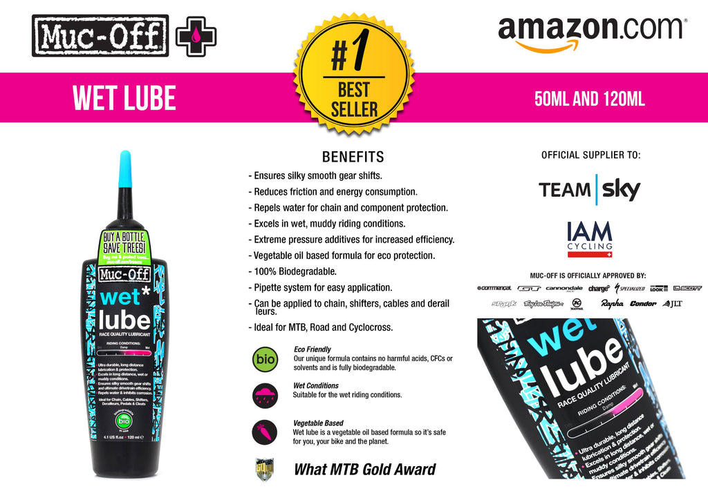 Muc-Off Wet Lube (50Ml)
