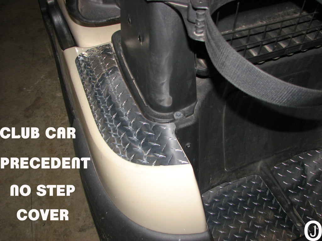 Club Car Precedent Golf Cart Diamond Plate No Step Covers