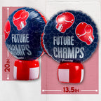 Franklin Sports Inflatable Kids Boxing Gloves - Future Champs Jumbo Toy Boxing Gloves For Kids + Toddlers - Fun Blow Up Boxing G