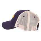 Ncaa Zephyr Lsu Tigers Mens University Relaxed Hat, Adjustable, Team Color/Stone