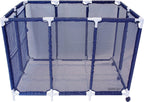 Modern Blue Pool Storage Bin - Xx-Large | Nylon Mesh Basket Organizer For Your Goggles, Beach Balls, Floats, Swim Toys & Accesso