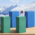 Watayo 4 Pcs Gummy Rubber Abrasive Stone- Edge Grinding Rubber Block Stone- Soft Snowboard Gummy Stone- Snowboard Ski Stone For