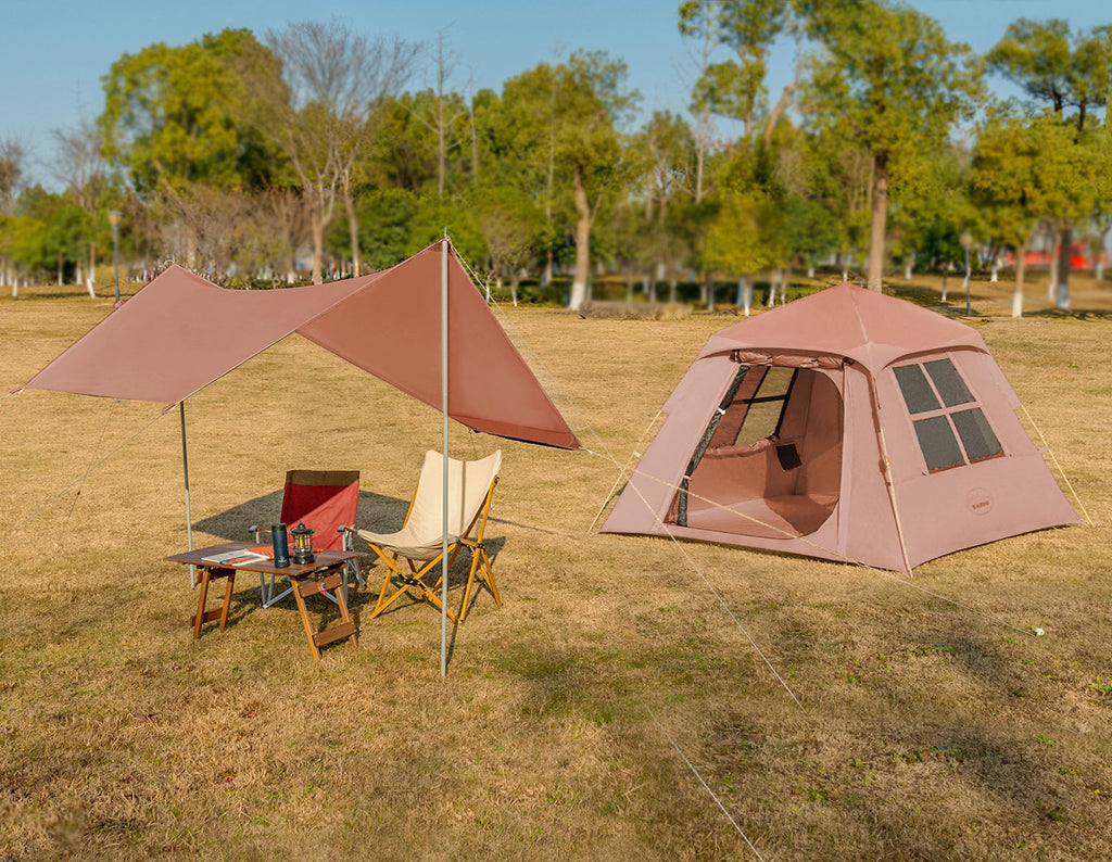 Kazoo Instant Camping Tent (2P Coffee)