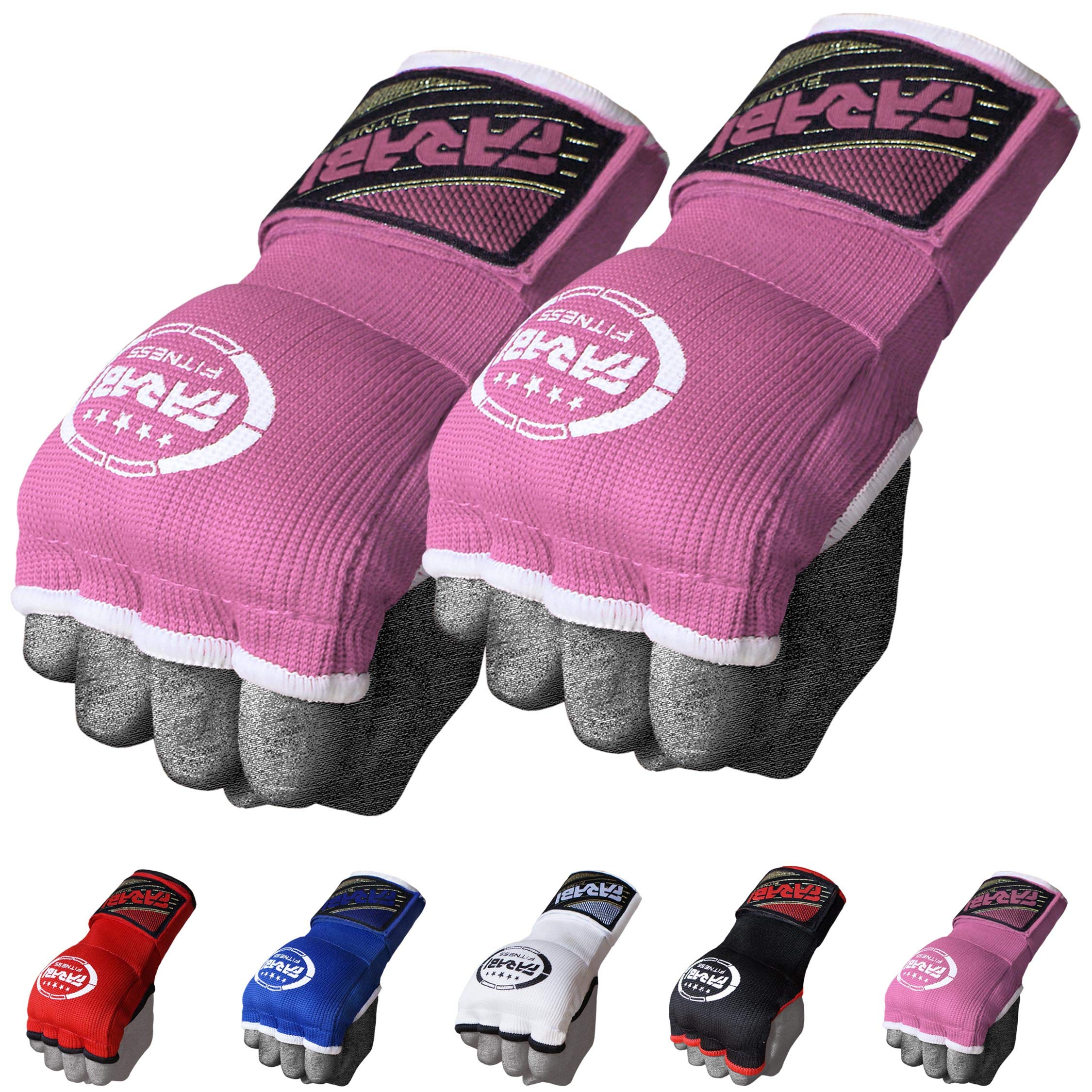 Farabi Kids Hybrid Boxing Inner Gloves Punching Boxing Gloves (Pink)