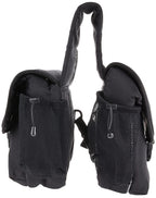 Weaver Leather Trail Gear Saddle Bag, Black, 11 L X 4 W X 8.5 H