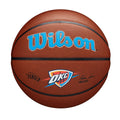 Wilson Nba Team Alliance Basketball - Oklahoma City Thunder, Size 7-29.5''