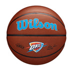 Wilson Nba Team Alliance Basketball - Oklahoma City Thunder, Size 7-29.5''