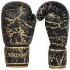 Boxing Training Sparring Kickboxing Punching Heavy Bag Muay Thai Mitts Mma Gloves For Youth, Men & Women (Black/Gold, 16 Oz)