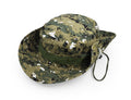 Outdoor Wide Brim Sun Protect Hat, Classic Us Combat Army Style Bush Jungle Sun Cap For Fishing Hunting Camping Green Digital Ac