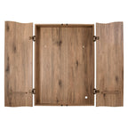 Dmi Sports Tan Cricketpro Dartboard Cabinet  Designed For Arachnid 15.5Cricketpro 900, 800, 750, 650 Electronic Dartboards  Does