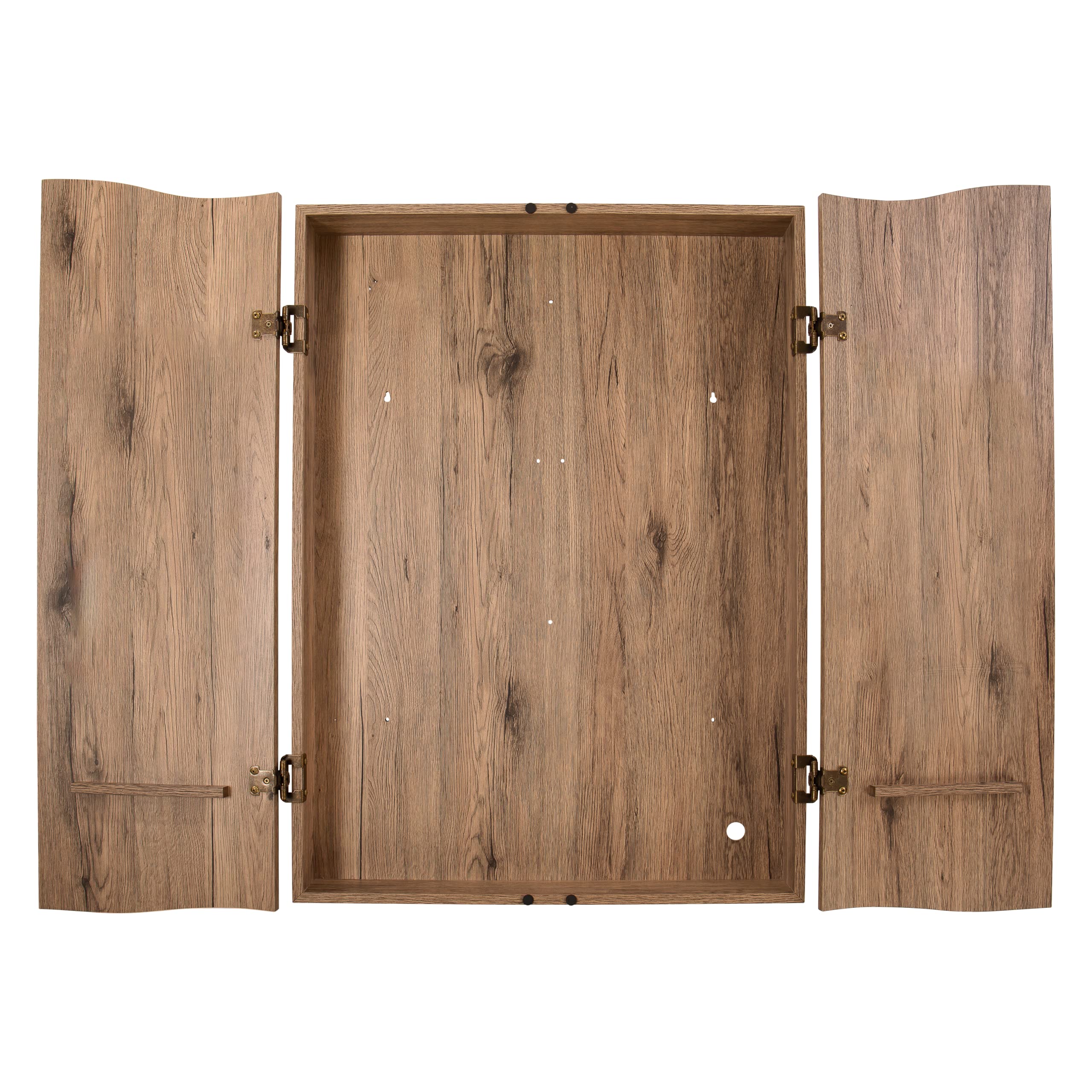 Dmi Sports Tan Cricketpro Dartboard Cabinet  Designed For Arachnid 15.5Cricketpro 900, 800, 750, 650 Electronic Dartboards  Does